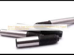 8mm Karbon Çelik Donanım Tırnak Sonu Zenk Kaplama Zn Sınıfı 4.8 8.8