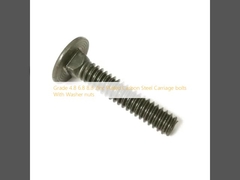 Sınıf 4.8 6.8 8.8 Çinko kaplama karbon çelik araba boulları