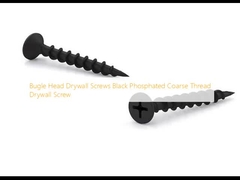 Bugle Head Drywall Screws Black Phosphated Coarse Thread Drywall Screw