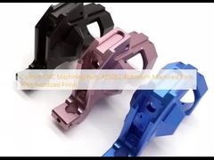 Custom CNC Machining Parts AL5052 Aluminum Machined Parts With Anodized Finish