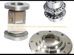 Stainless Steel 316 304 410 CNC Machining Parts Electropolishing Corrosion Resistance